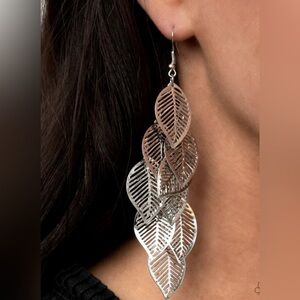 Silver Earrings. NWT